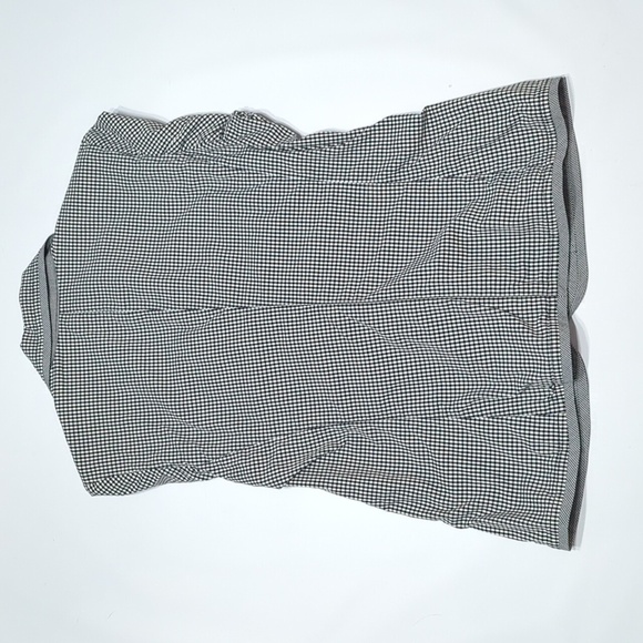 Talbots Womens Blazer Jacket Black White Gingham Check Summer Lightweight Size 8 - Picture 11 of 11